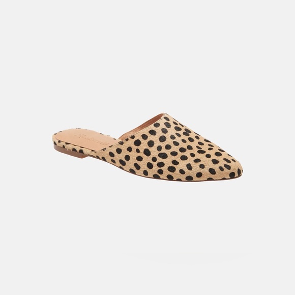 Madewell Cheetah Print Calf Hair Remi Mules size 11 - Picture 4 of 4